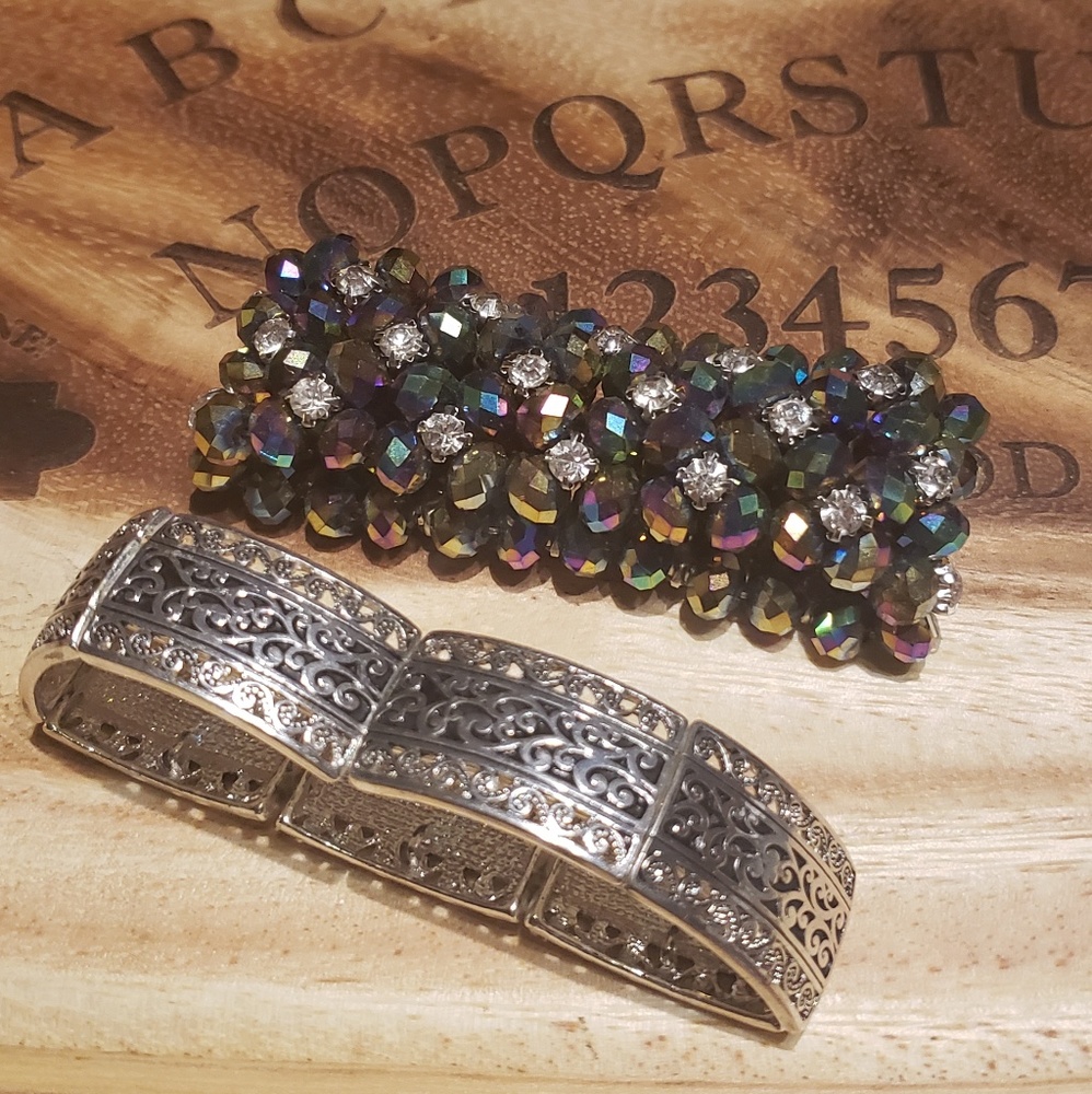 Costume bracelets. Set of 2